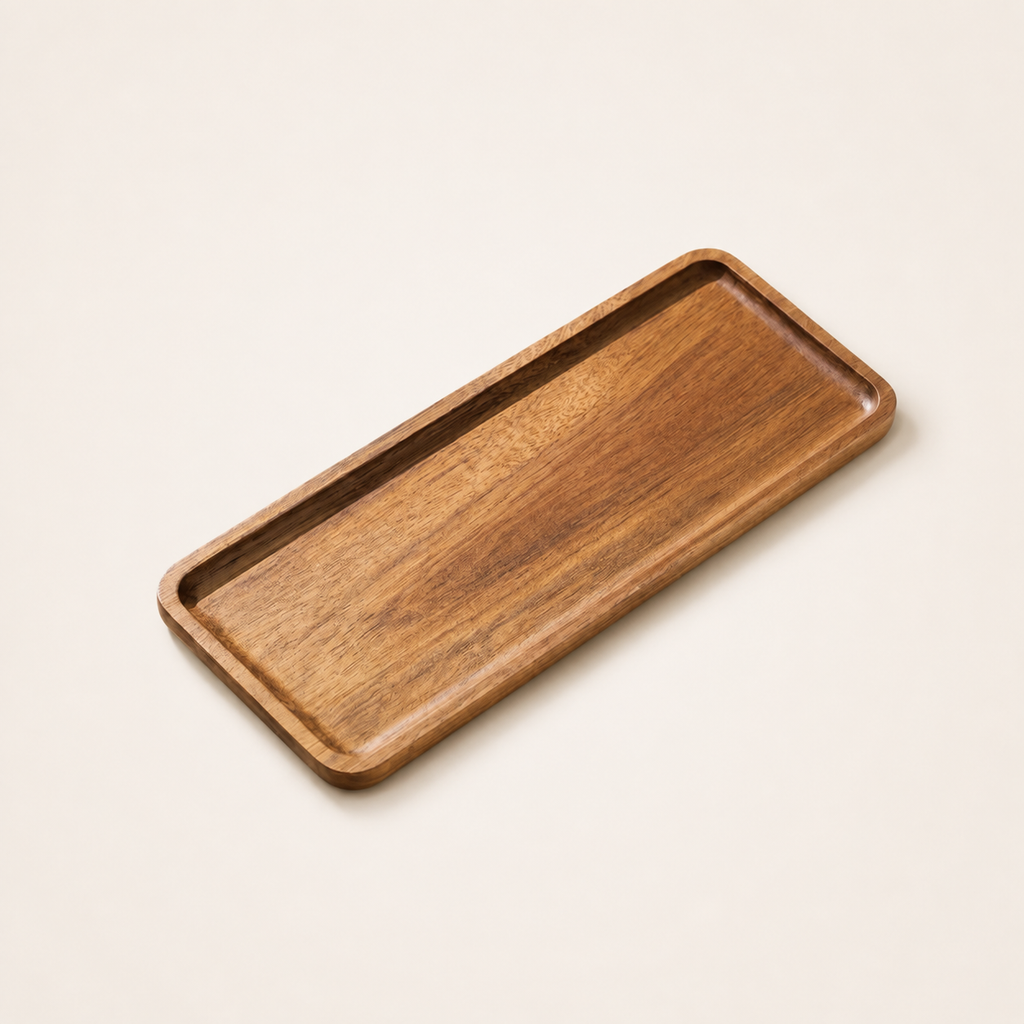 Holz-Ablage minimalistisch von Selvra, Ansicht 1