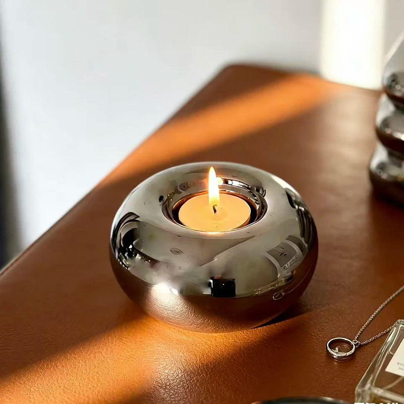 Design-Kerzenhalter aus Keramik von Selvra, Ansicht 5