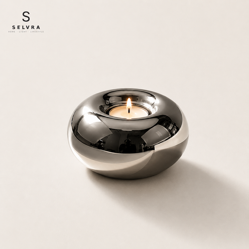 Design-Kerzenhalter aus Keramik von Selvra, Ansicht 1